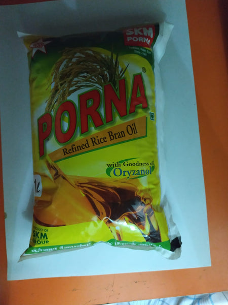 Porna - Refined Rice Bran Oil